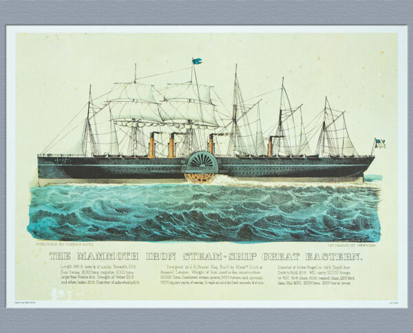 The Mammoth Iron Steam Ship Great Eastern